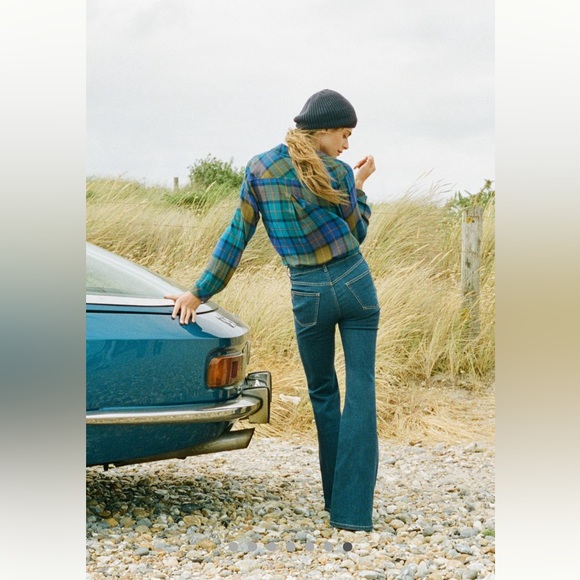 Anthropologie pilcro & the letterpress high-rise flare size 30T - Picture 2 of 6